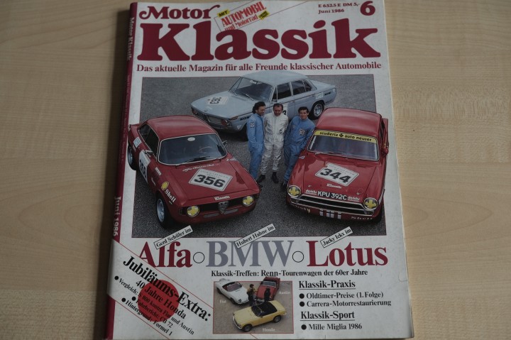 Motor Klassik 06/1986